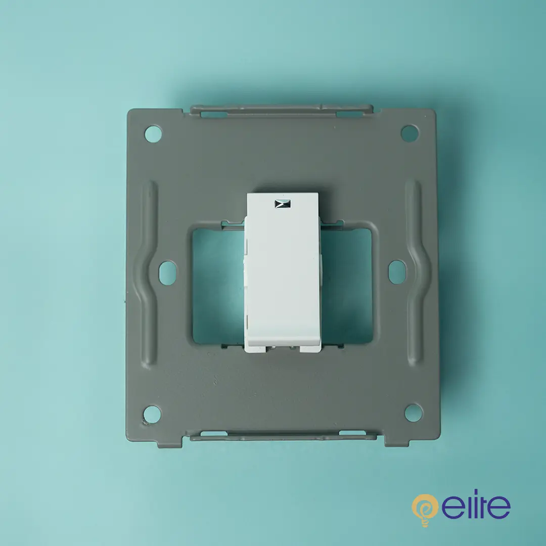 Elite Single Switch with Mounting Plate